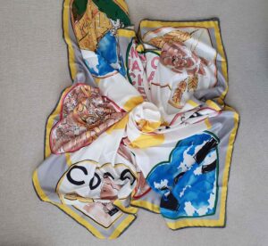 روسری ابریشم کوکو 09