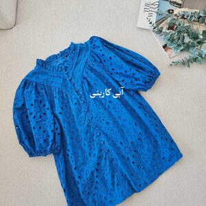 شومیز خامه دوزی لوسین (ایراددار)