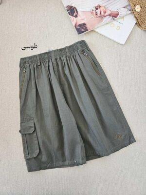 شلوارک مردانه کسری (ایراددار)
