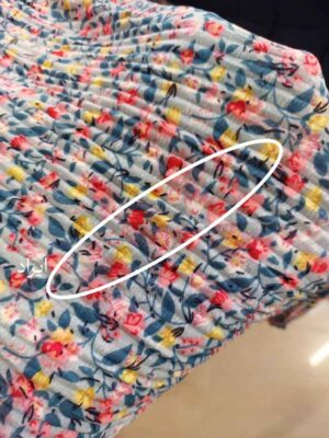 شلوار پلیسه باران (ایراددار)