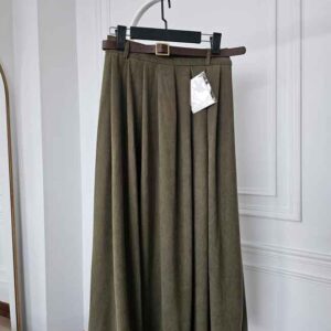 دامن مخمل کبریتی لیلیا