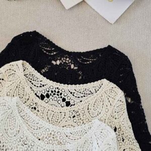 بلوز قلاب بافی ملیسا