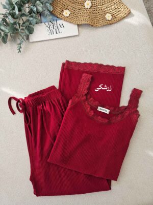 ست تاپ و شلوار منا (ایراددار)