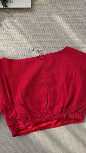 ست کراپ و دامن تیام (ایراددار)